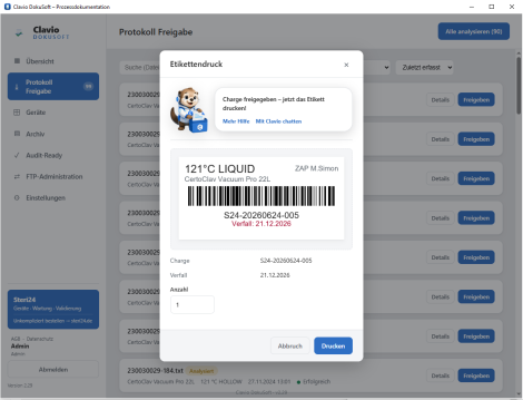 Preview: Clavio DokuSoft