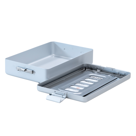 Aluminium sterilization container Dental M