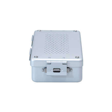 Aluminium sterilization container Mini M