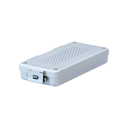 Aluminium sterilization container Mini S