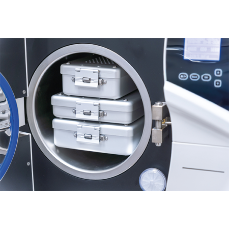 Aluminium sterilization container Mini S