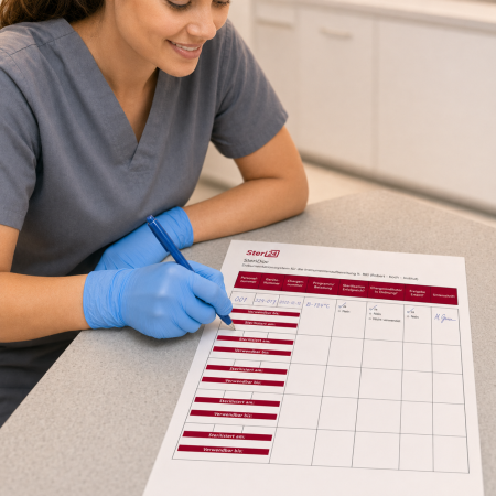 Chargenfreigabe per Stift und Papier