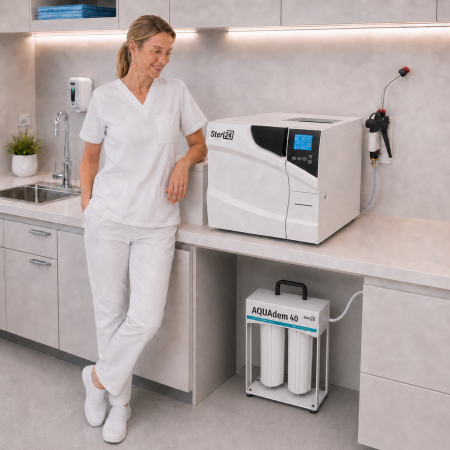 Manuelle und automatische Wasserbefüllung kombiniert