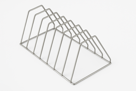 Tablett Halterung mit 8 Fächern