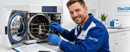 Maintenance par un technicien Steri24