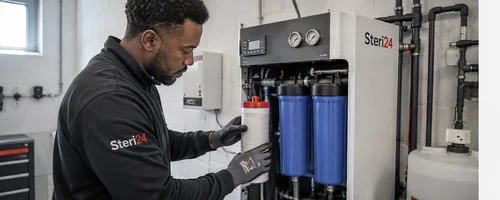 Traitement de l'eau pour laveurs-désinfecteurs et autoclaves