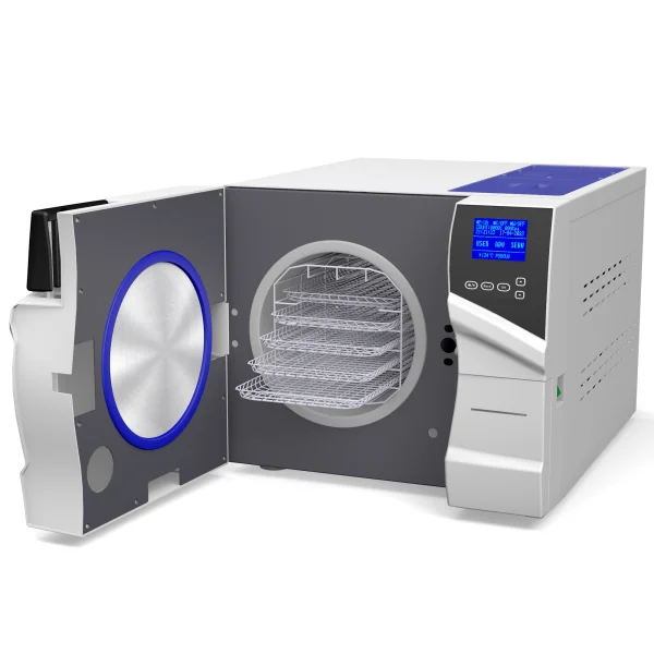 Steri24 Autoclave de classe B Pro 23 L avec chambre ouverte et 5 plateaux