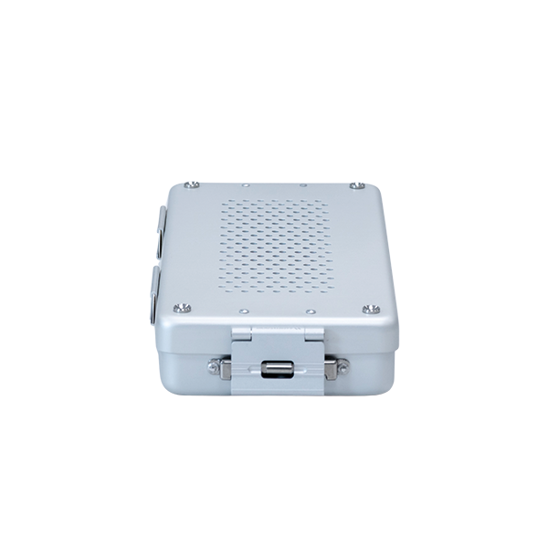 Aluminium sterilization container Mini S