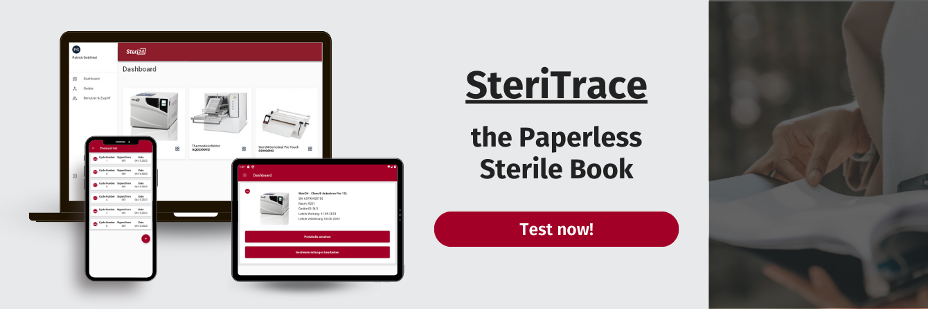SteriTrace the Paperless Sterile Book