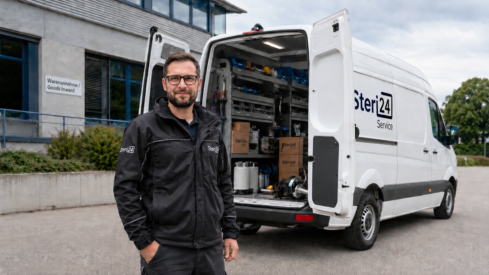 Steri24 Servicefahrzeug
